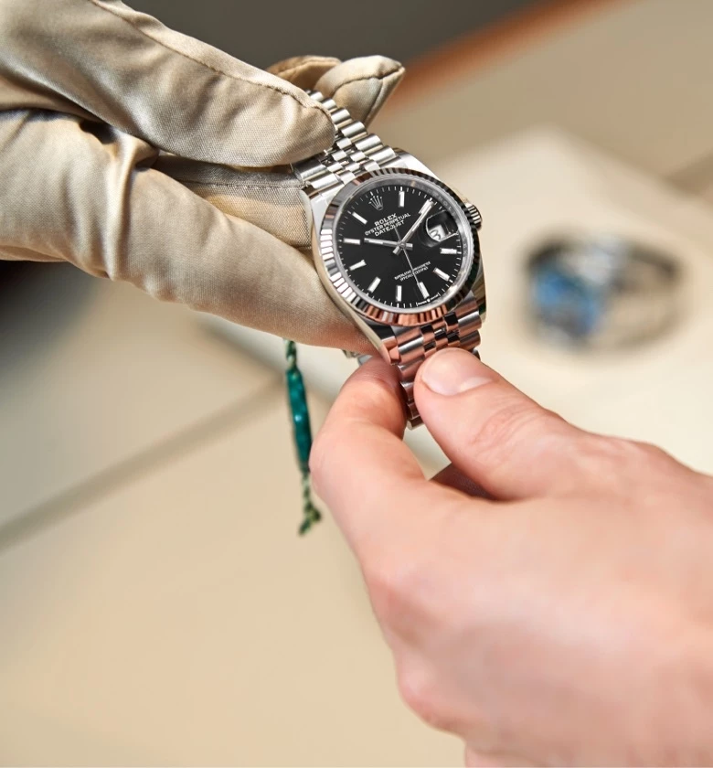 Rolex Watch servicing procedure at Cooke & Kelvey