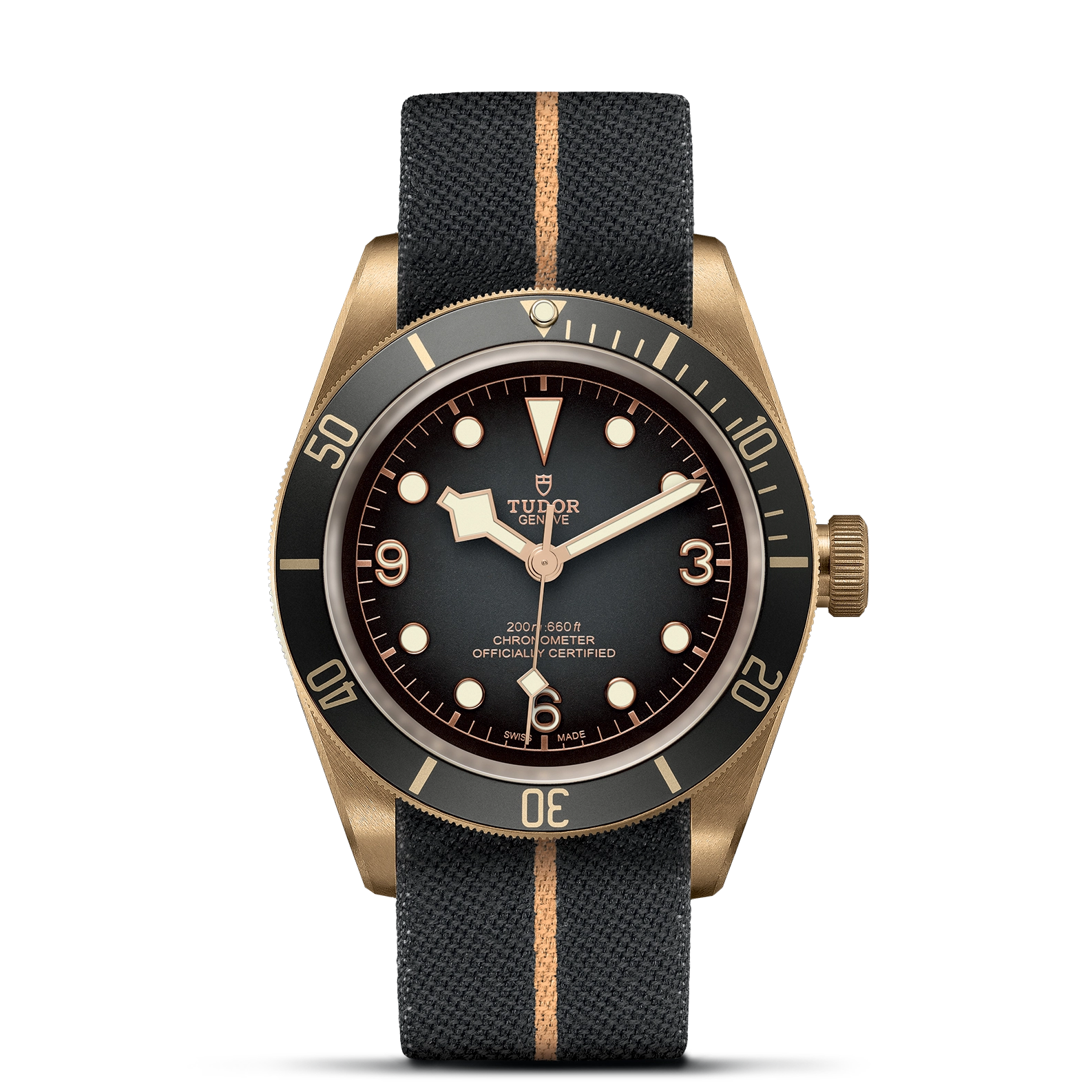 Tudro Black Bay Bronze - Model No. M79250BA-0002