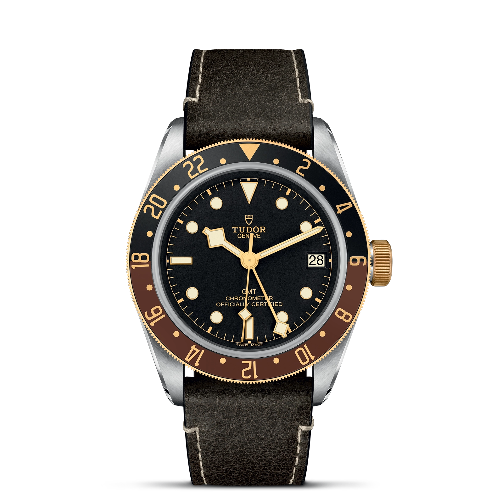 Tudro Black Bay GMT S&G - Model No. M79833MN-0003