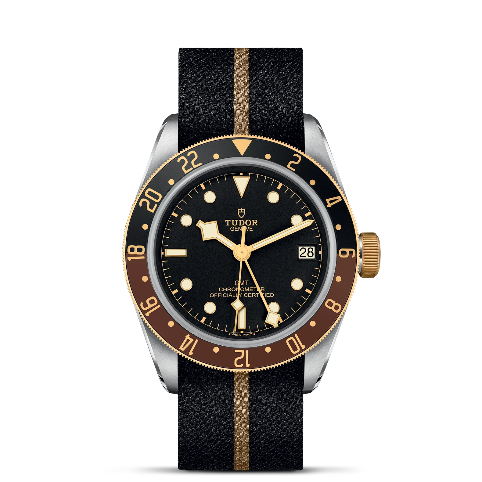 Tudro Black Bay GMT S&G - Model No. M79833MN-0004