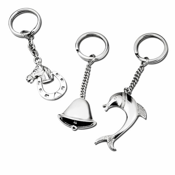 Sterling Silver Keychains